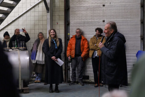 Foto van Django van Ardenne opening op 14 februari 